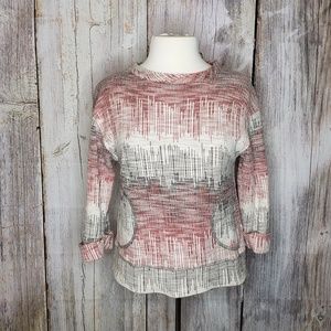 Postmark Cuffed 3/4 Sleeve Top